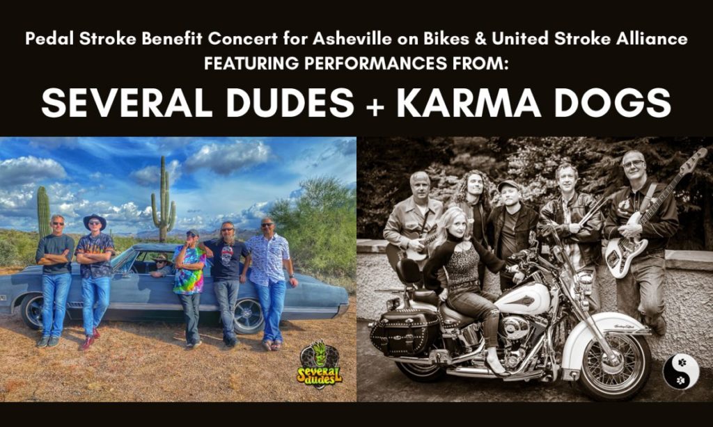 Pedal Stroke Benefit Concert for Asheville on Bikes and the United Stroke Alliance 9 Pedal 386981667476668