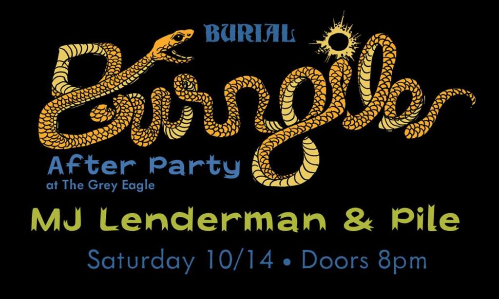 MJ Lenderman + Pile: Burial Beer's Burnpile Afterparty 4 Burials 439561690286784