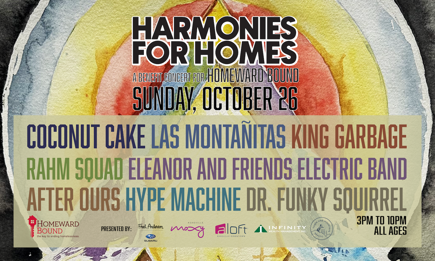 HARMONIES FOR HOMES: A Benefit for Homeward Bound of WNC