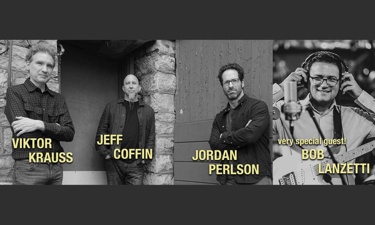 Jeff Coffin, Jordan Perlson, Viktor Krauss with Bob Lanzetti
